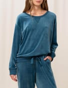 Góra od piżamy velour mix & match - 2