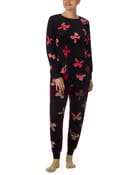 Piżama stretch velour set - 2