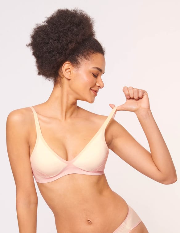 Biustonosz bez fiszbin body adapt