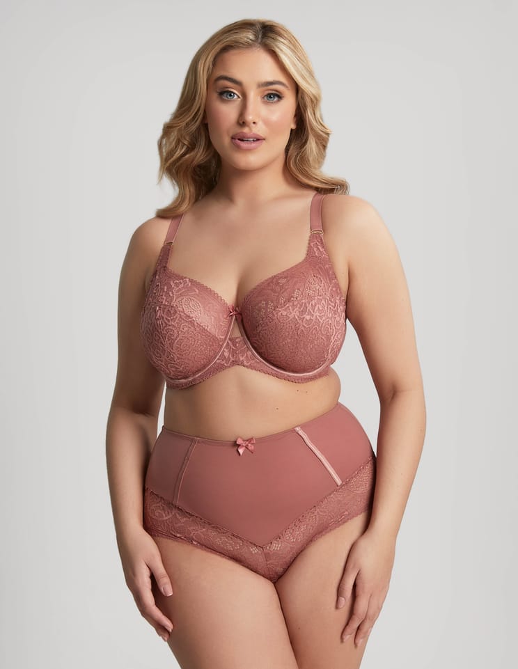 Majtki z wysokim stanem estel - 0